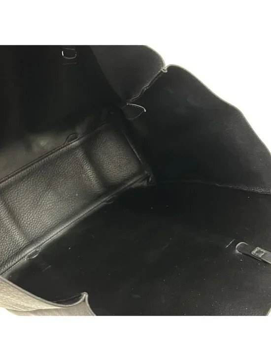 ★SOLD★ Balenciaga Tote Every Date M Black Leather - Picture 8 of 11